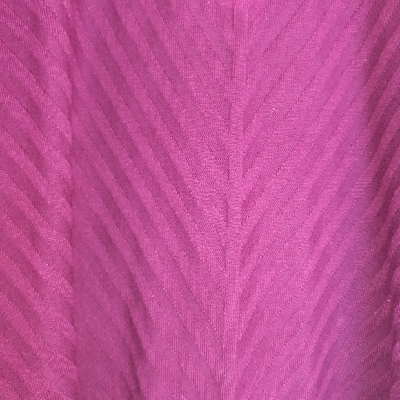 Women's Allison Daley petite medium wine color sweater NWOT vicose/nylon - Picture 4 of 6